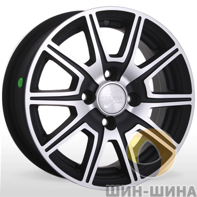 Диски BK 149 MtBP (Matt Black Polished) Storm